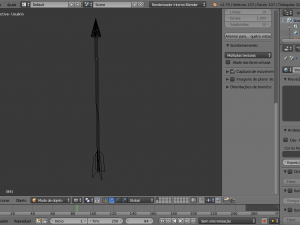 bow and arrow low poly 3D Модель