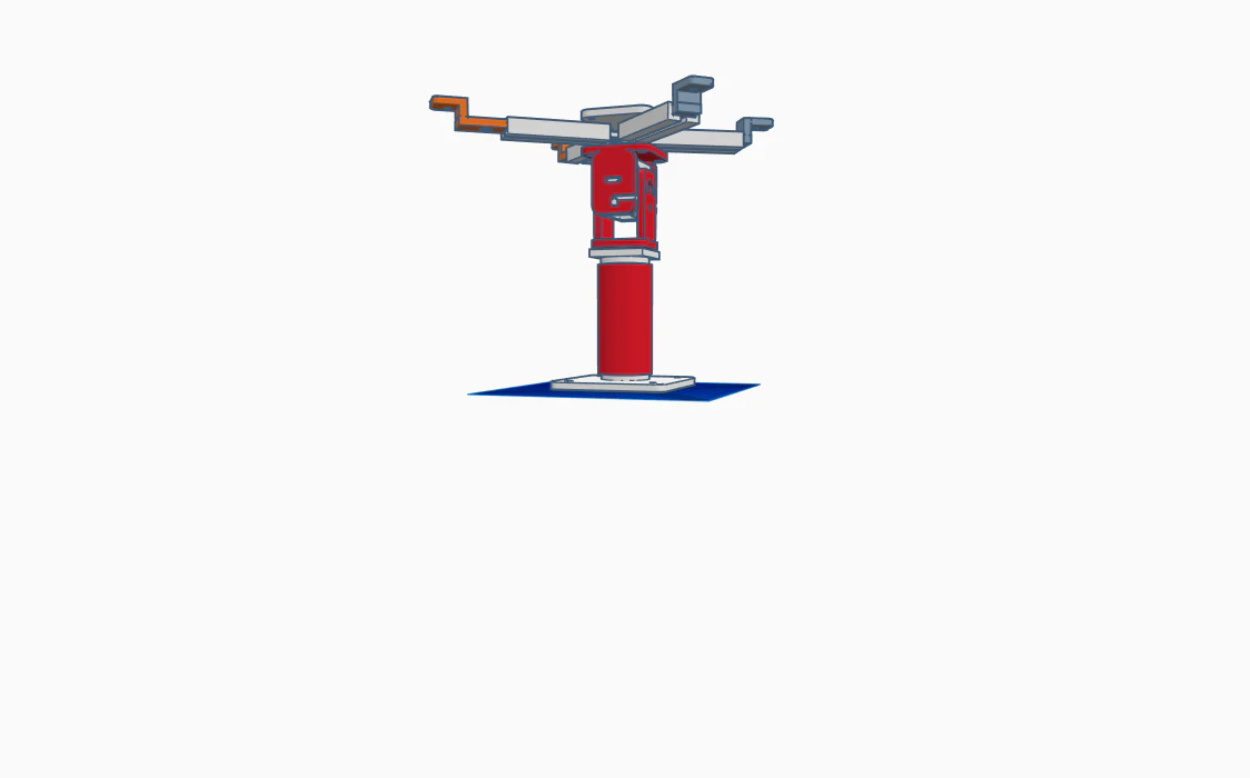 universal projector bracket 3D Model .c4d .max .obj .3ds .fbx .stl .blend 