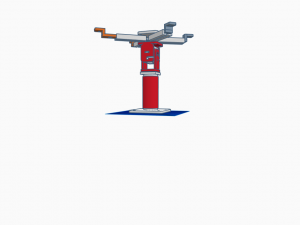 universal projector bracket 3D 模型