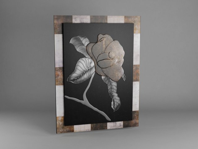 alchymia camelia silver 3D मॉडल .c4d .max .obj .3ds .fbx .stl .blend 