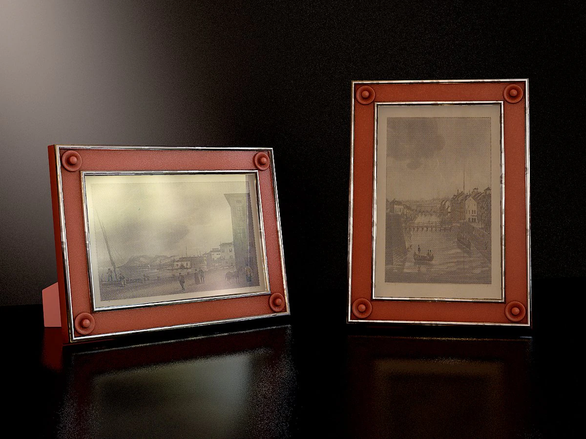 photo frames 3D Model .c4d .max .obj .3ds .fbx .stl .blend 