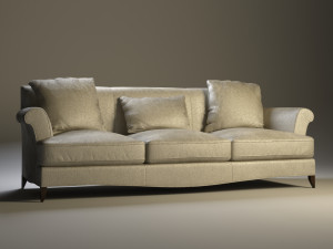 baker sofa 3D Model