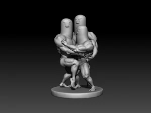 dugtrio funny 3d print model 3D Print Model