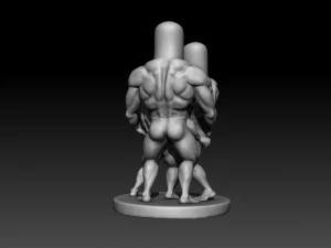 dugtrio funny 3d print model 3D Print Model