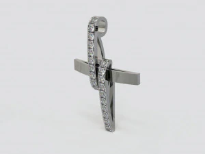 Diamond cross 3D Model