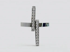 Diamond cross 3D Model