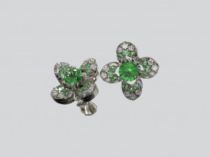 Flower earrings 3D-printmodel