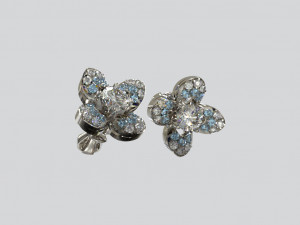Flower earrings 3D-printmodel