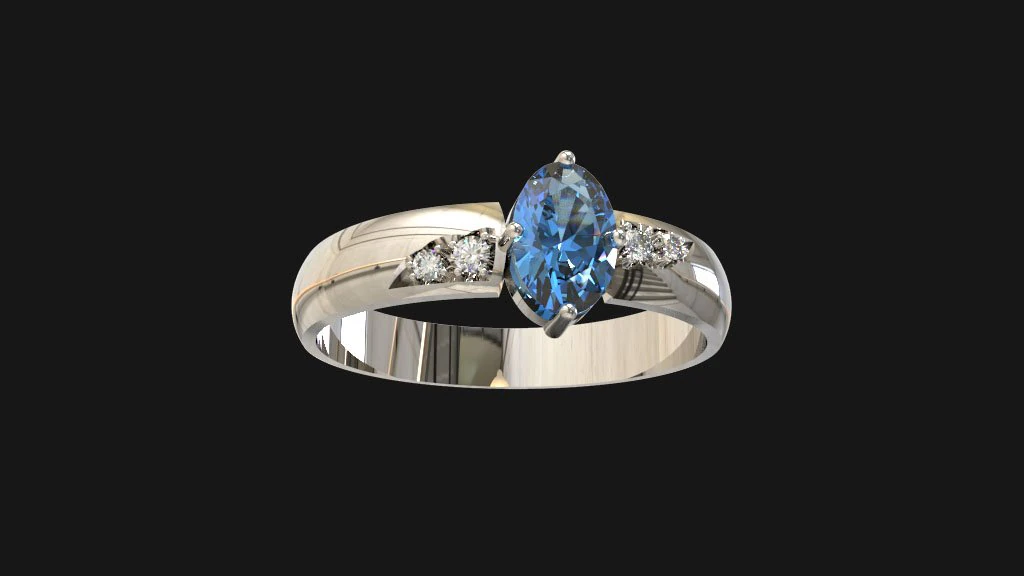 ringgemstonediamonds 3D Model .c4d .max .obj .3ds .fbx .stl .blend 