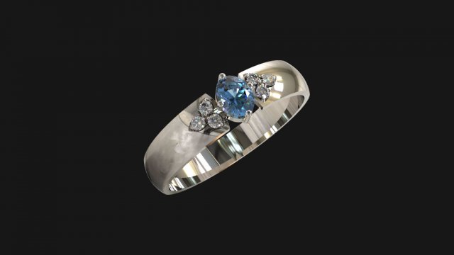 ringgemstonediamonds 3D 模型 .c4d .max .obj .3ds .fbx .stl .blend 