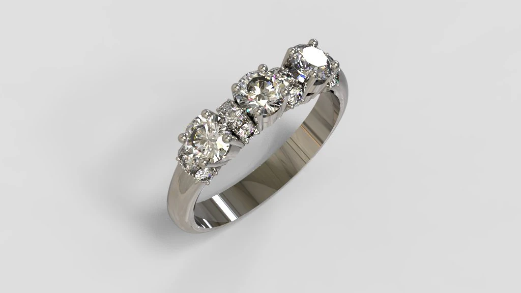 Ring alliance 3D Model .c4d .max .obj .3ds .fbx .stl .blend 