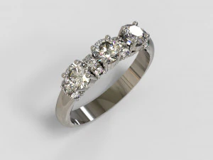 Ring-Allianz 3D Modell