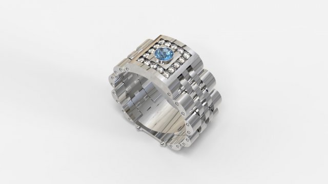 Mans moving ring Model 3D .c4d .max .obj .3ds .fbx .stl .blend 