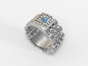 Mans moving ring 3D Model