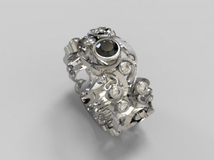 Carved ring 3D 모델