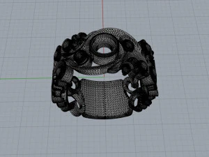 Carved ring 3D Model