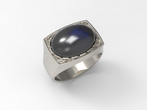 Male ring 3D Model