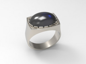 Male ring 3D Model