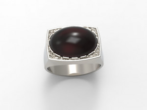 Male ring 3D Model