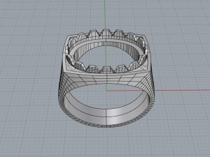 Male ring 3D Model