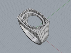 Male ring 3D Model
