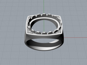 Male ring 3D Model