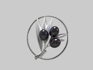 Pendant oliva 3D Model