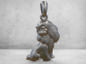 Pendant doggy 3D Model