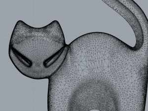Pendant cat 3D Model