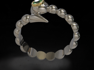 Ring snake Modelo 3D