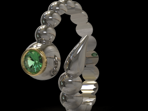 Ring snake Modelo 3D