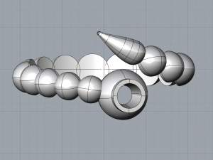 Ring snake Modelo 3D