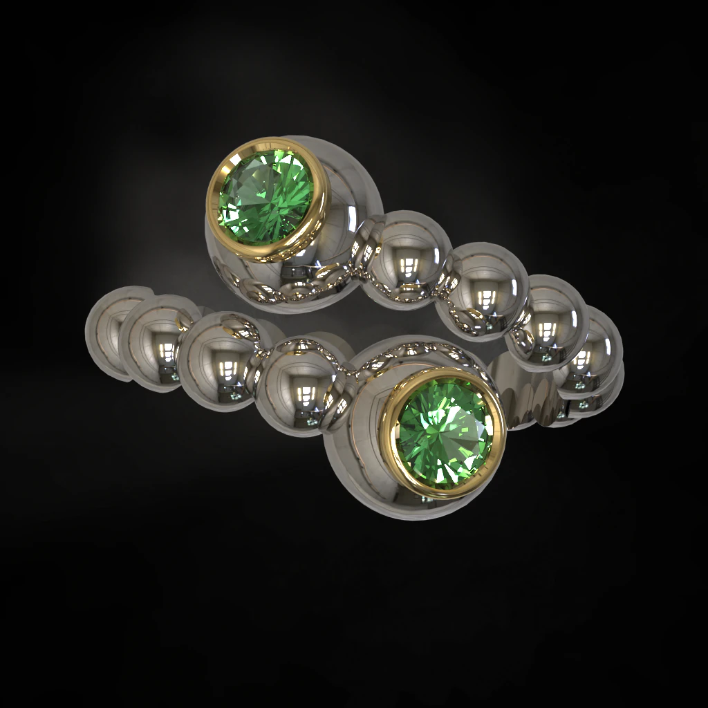 Ring snake 3D Model .c4d .max .obj .3ds .fbx .stl .blend 