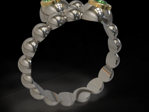 Ring snake Model 3D