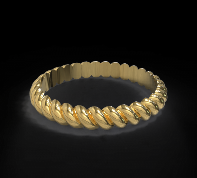 Rope ring Modello 3D .c4d .max .obj .3ds .fbx .stl .blend 