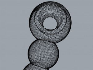 Snake earrings Modèle 3D