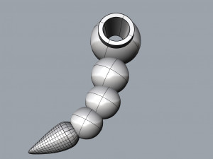 Snake earrings Modèle 3D