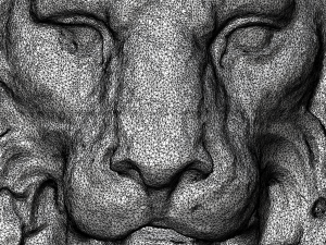 Cameo head lion Modelo 3D