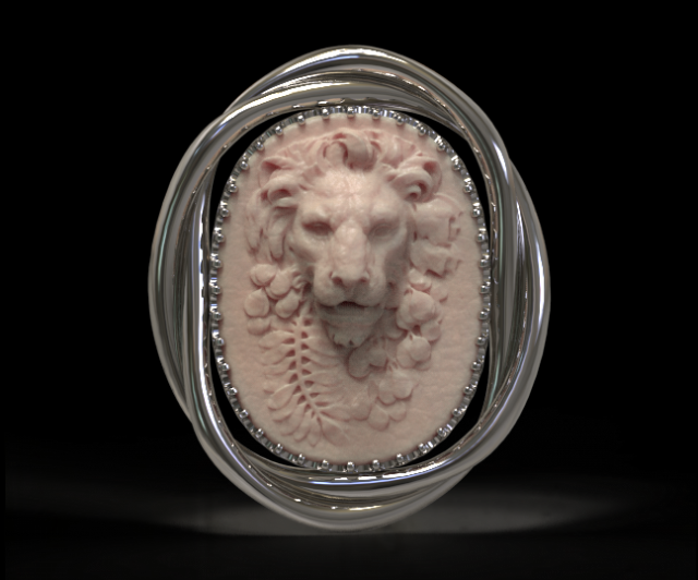 Cameo frame Modèle 3D .c4d .max .obj .3ds .fbx .stl .blend 