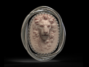 Cameo frame Modèle 3D