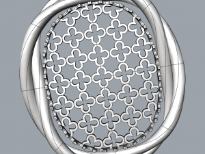 Cameo frame Modèle 3D
