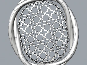 Cameo frame 3D Model