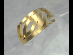 Ring Love 3D Model
