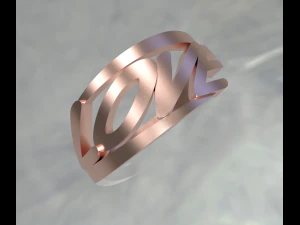Anel Amor Modelo 3D