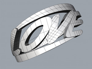 Ring Love 3D 모델