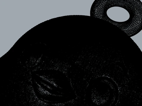 Pendant Penguin 3D Model