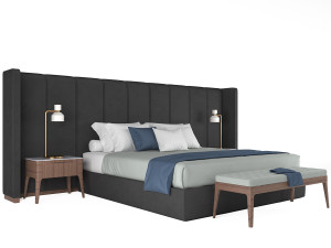 aida porada bed 3Dモデル