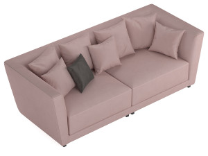 living sofa Model 3D