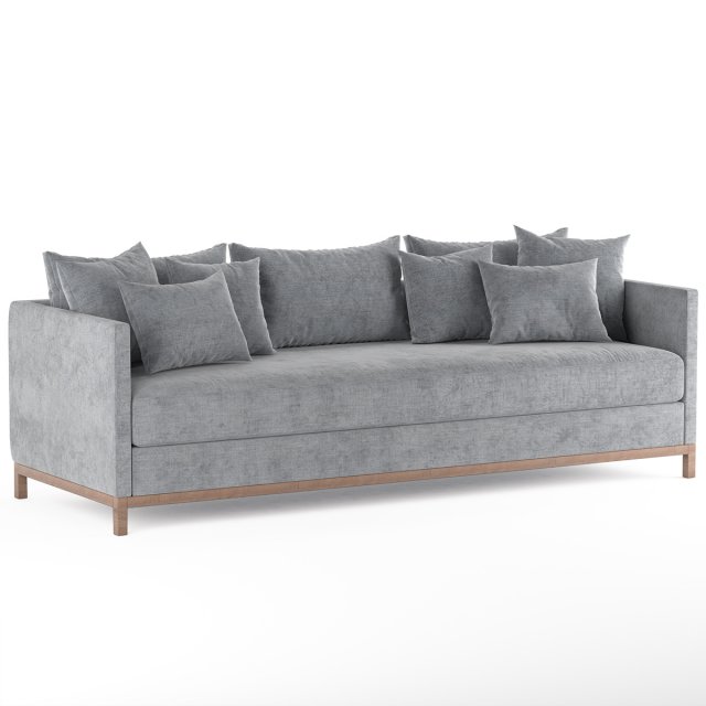 sofa studio mcgee Modelo 3D .c4d .max .obj .3ds .fbx .stl .blend 