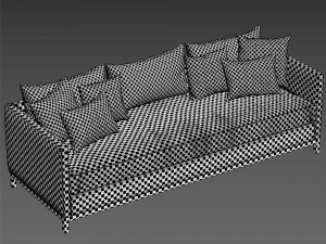 sofa studio mcgee Modelo 3D